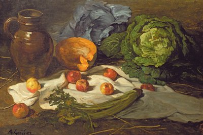 Nature morte avec choux - Armand Desire Gautier